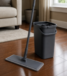 Flat Mop Cleaning Kit – Reusable Microfiber Floor Cleaning Set