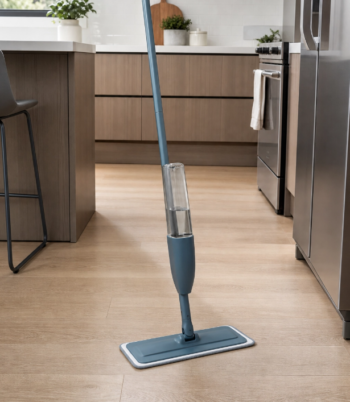 Spray Mop Floor Cleaning System – Refillable Wet Cleaning Tool